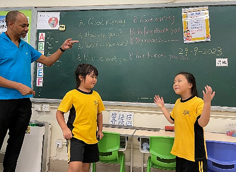 Native English-speaking Teacher